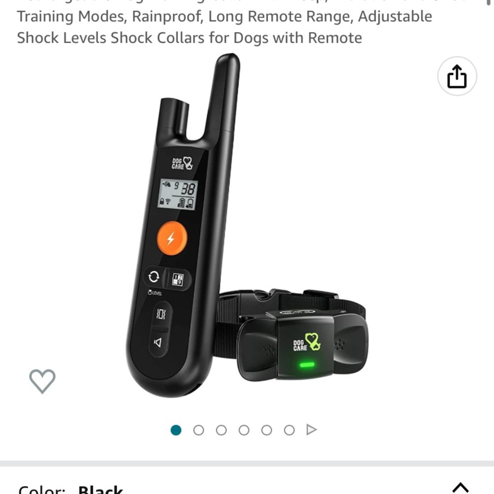 Dog Training Collar Shock Collar